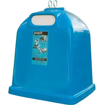 Popelnice Sklolaminátový kontejner se spodním výsypem,Model H-B 2,1 m3 - papír