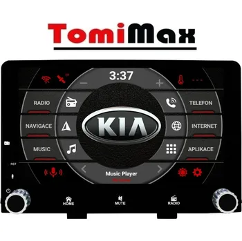 Autorádio TomiMax KIA Rio Android 14 autorádio s WIFI, GPS, USB, BT HW výbava: 4 Core 2GB+16GB PX HIGH, Velikost obrazovky: Dotyková obrazovka: 9"