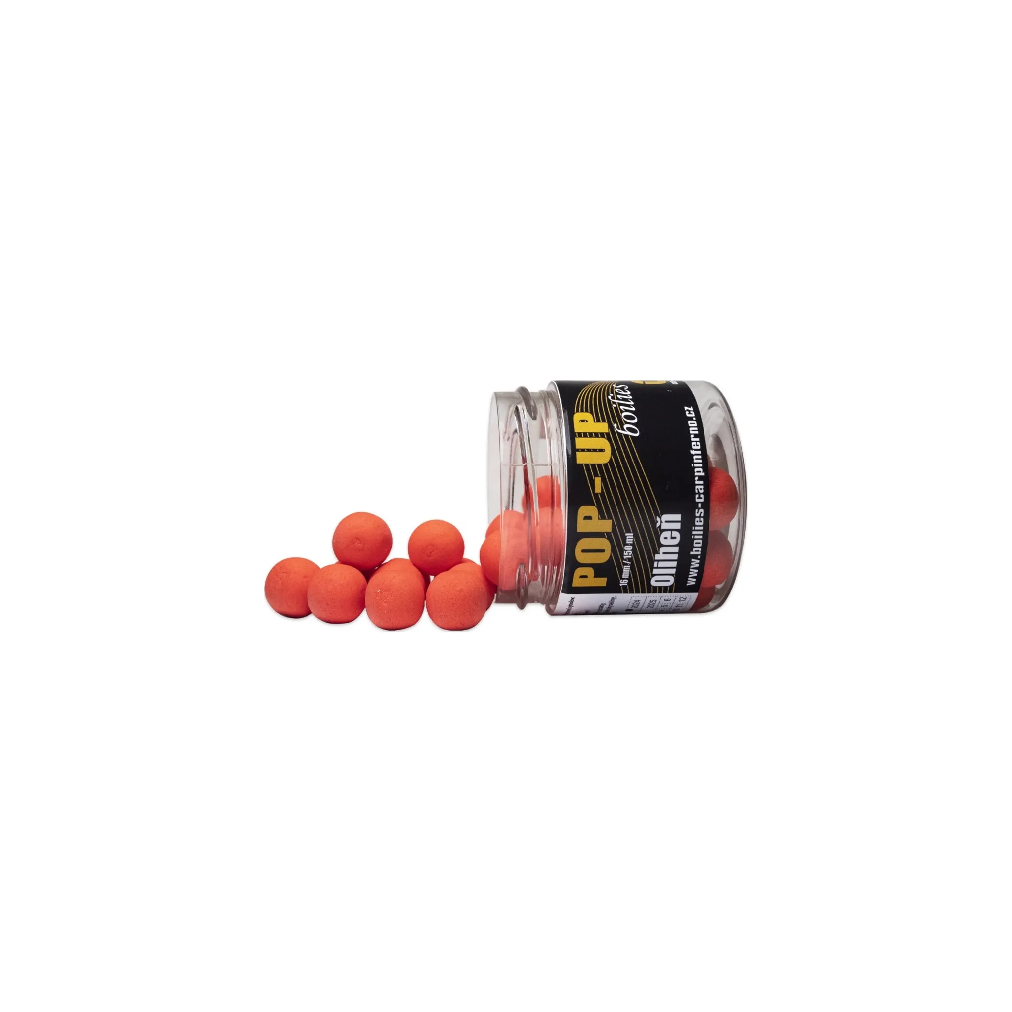 Fotografie 3 - Boilies Carp Inferno Pop-Up Boilies 16 mm/150 ml Oliheň