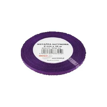 Set školních potřeb Wstążka satynowa fioletowa 6mmx32m 2szt