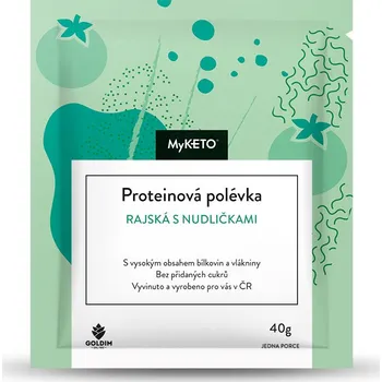 Keto dieta Proteinová polévka rajská s nudličkami 20x40 g