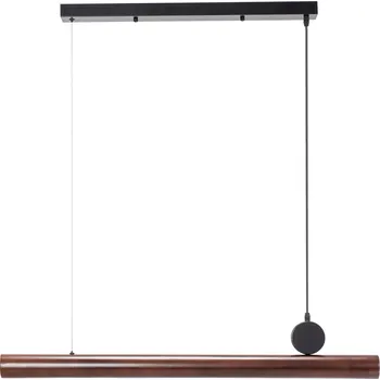 Toolight - LED stropní lampa APP969-1CP, hnědá-černá mřížka, OSW-07002