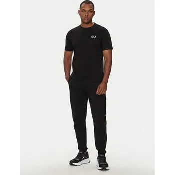 Pánské tričko EA7 Emporio Armani T-Shirt 8NPT25 PJVPZ 1200 Černá Regular Fit XXL