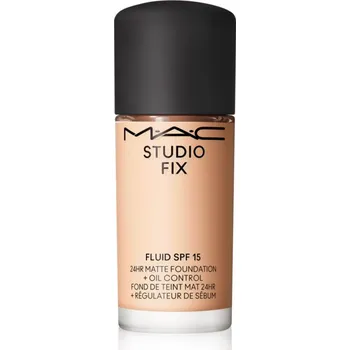 Make-up MAC Cosmetics Mini Studio Fix Fluid SPF 15 24HR Matte Foundation + Oil Control matující make-up SPF 15 odstín NW13 15 ml