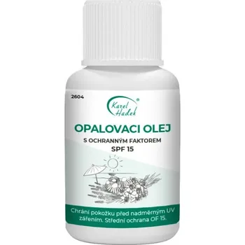 Tělový olej Opalovací olej SPF15 Hadek velikost: 20 ml