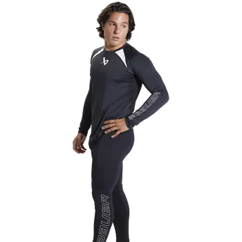 Triko BAUER S22 PERFORMANCE LS BL TOP-SR-BLK XL