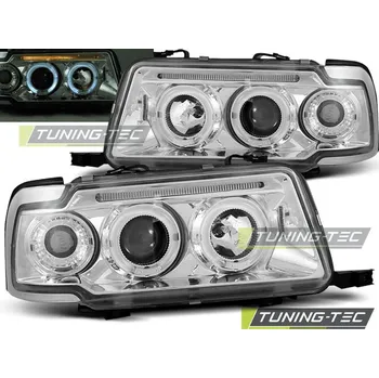 Přední světlomet SVĚTLOMETY ANGEL EYES CHROME pro AUDI 80 B4 09.91-04.96