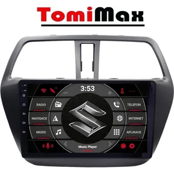 Auto Hi-Fi TomiMax Suzuki S-Cross Android 14 autorádio s WIFI, GPS, USB, BT HW výbava: 4 Core 2GB+16GB PX HIGH - Model auta: Suzuki S-Cross, Velikost obrazovky: Dotyková obrazovka: 9"