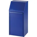 Výklopný koš na tříděný odpad modrý 40 l