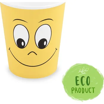 Jednorázové nádobí Pohárky bílé 0,2 l Smile 10ks