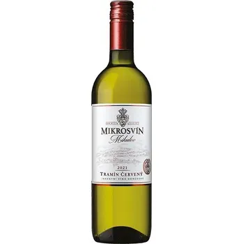 Víno Mikrosvín Mikulov Tramín červený jakostní 0,75l