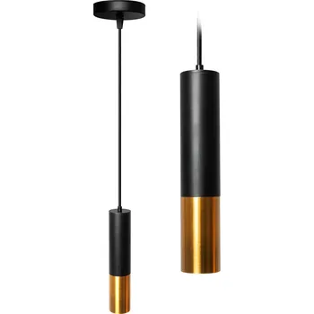 Toolight - Závěsné svítidlo GU10 60W, APP469-1CP, černá-zlatá, OSW-00604
