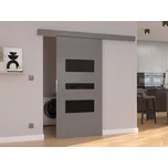 Posuvné dveře Cento - 86 cm s tlumeným dojezdem Barva: Šedá
