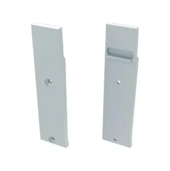 LED lišta LEDLabs ALU záslepka pro LUMINES FLARO LED profil bílá levá rovná