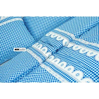 Povlak na dekorativní polštářek Stanex Povlak na polštářek bavlněný Babiččino údolí modrý (LS129) ROZMĚR: 40 x 40 cm