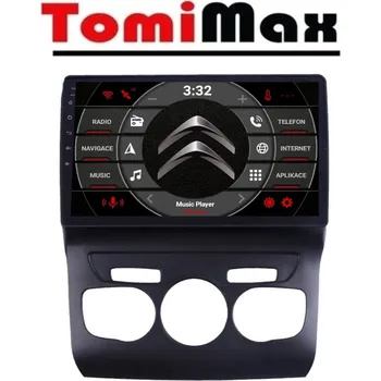 Autorádio TomiMax Citroen C4L Android 14 autorádio s WIFI, GPS, USB, BT HW výbava: 4 Core 1GB+16GB LOW, Velikost obrazovky: Dotyková obrazovka: 10,1"