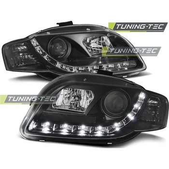 Přední světlomet PŘEDNÍ SVĚTLA DAYLIGHT ČERNÁ pro AUDI A4 B7 11.04-03.08