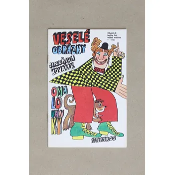Antistresové omalovánky Veselé obrázky, 2054, retro omalovánky, Jindřich Kovařík
