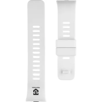 Tactical 843 Silikonový Řemínek pro Redmi Watch 4 White 8596311245695
