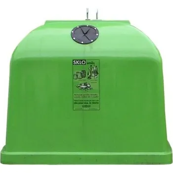 Zásuvkový kontejner Sklolaminátový kontejner 3,2 m3 - sklo