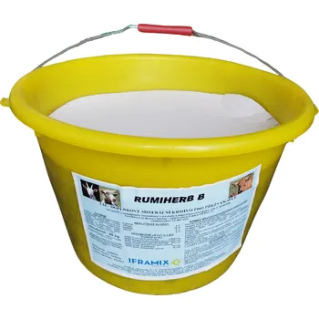Krmivo pro hospodářské zvíře Melasovaný liz RUMIHERB antiparazitární - EZ, 20 kg