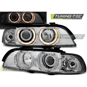 Přední světlomet SVĚTLOMETY ANGEL EYES CHROMOVANÉ pro BMW E39 09.95-06.03