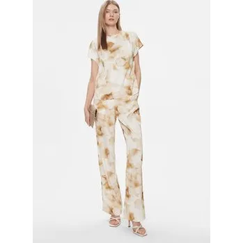 Pánské oblečení Calvin Klein Kalhoty z materiálu K20K206884 Béžová Regular Fit 34