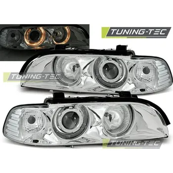Přední světlomet PŘEDNÍ SVĚTLA ANGEL EYES CHROM pro BMW E39 09.95-06.03