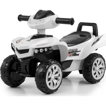 Odrážedlo Dětské odrážedlo se zvukem Čtyřkolka Milly Mally Monster White