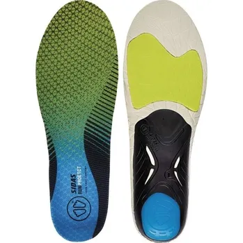 Vložky do bot Sidas RUN 3D PROTECT XXL Zelená, Černá, Modrá