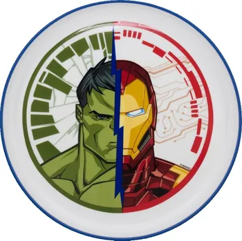dětský talíř STOR Talíř Avengers INVINCIBLE FORCE Premium 19,5 cm