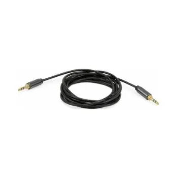 Audio kabel Equip Jack 3,5 mm - Jack 3,5 mm kabel 2,5 m černý (147083)