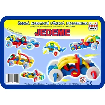 ostatní stavebnice Pěnová stavebnice PUZZLOCK Jedeme