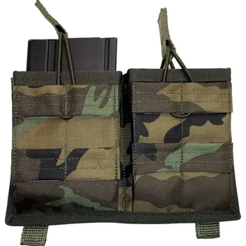 Airsoft Otevřená dvoj sumka M14/SR25 molle - vz.95 (Otevřená sumka pro dva zásobníky M14, SR25, .308 win)