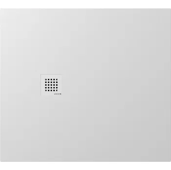 Sprchová vanička TRENECA vanička z litého mramoru s možností úpravy rozměru, 100x90cm, bílá mat