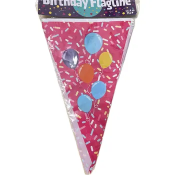 cool2party Girlanda Party Růžová s Balónky