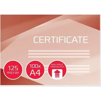 Laminovací fólie Laminovací fólie GBC, Hi-Speed, 2x125 mic, A4,lesk