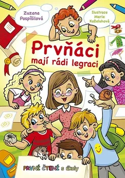 První čtění Prvňáci mají rádi legraci: První čtení s úkoly - Zuzana Pospíšilová (2024, pevná)