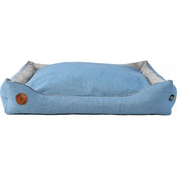 Pelíšek pro psa Pelech Cézar PREMIUM, světle modrá Velikost: XS (60 x 50cm)