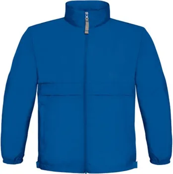 Dívčí bunda B&amp;C Jacket Sirocco Dětská jarní bunda JK950 Royal Blue 3/4 (98/104)