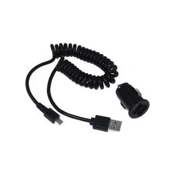 Auto nabíječka 12-24V 2 x USB vč. kabelu pro Samsung Galaxy S4 / S4 mini 12V-24V