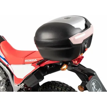 Zavazadlo na motocykl Hepco & Becker Kufr Hepco Becker na Honda CRF 300 Rally (21-25) Journey 40 černo stříbrný