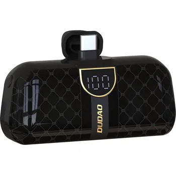 Powerbanka Dudao K20SC Mini PowerBanka do kabelky / USB-C / 5000mAh / černá