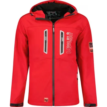 Pánská softshellová bunda GEOGRAPHICAL NORWAY bunda pánská TREVAR MEN softshell L červená