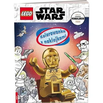 První čtění LEGO Star Wars. Kolorowanka z naklejkami - praca zbiorowa [PL] (2024, Brožovaná, Ameet)