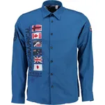 GEOGRAPHICAL NORWAY košile pánská ZERABATI LS MEN 100 M modrá