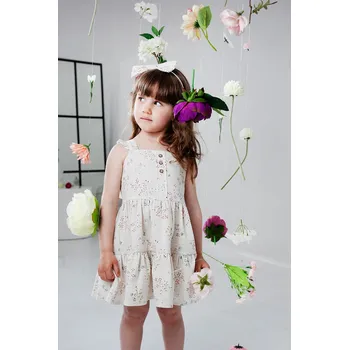 Dívčí šaty Dívčí šaty béžové Alma