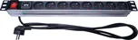 PremiumCord PDU 19" 1U, 8x230V, 2m…