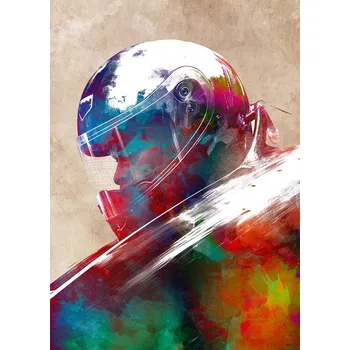 Plakát Plakát, Obraz - Bobsleigh sport art, Justyna Jaszke