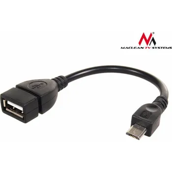Maclean microUSB – USB adaptér černý (MCTV-696)